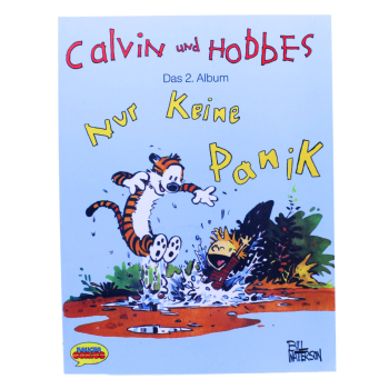 Calvin & Hobbes Nur keine Panik 1990 Comic kaufen | Krüger Verlag | hoppla-stuff.de